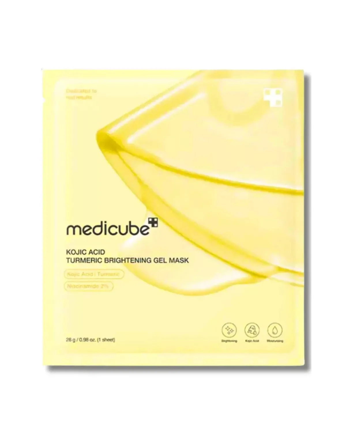 MEDICUBE KOJIC TURMERIC GEL MASK 