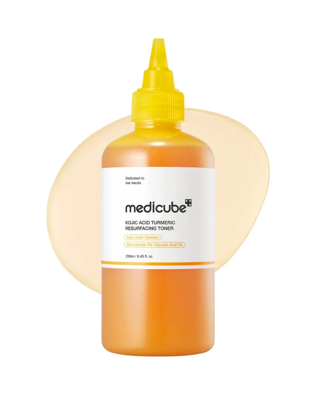 MEDICUBE KOJIC ACID TURMERIC TONER FOR FACE&BODY 200ML 