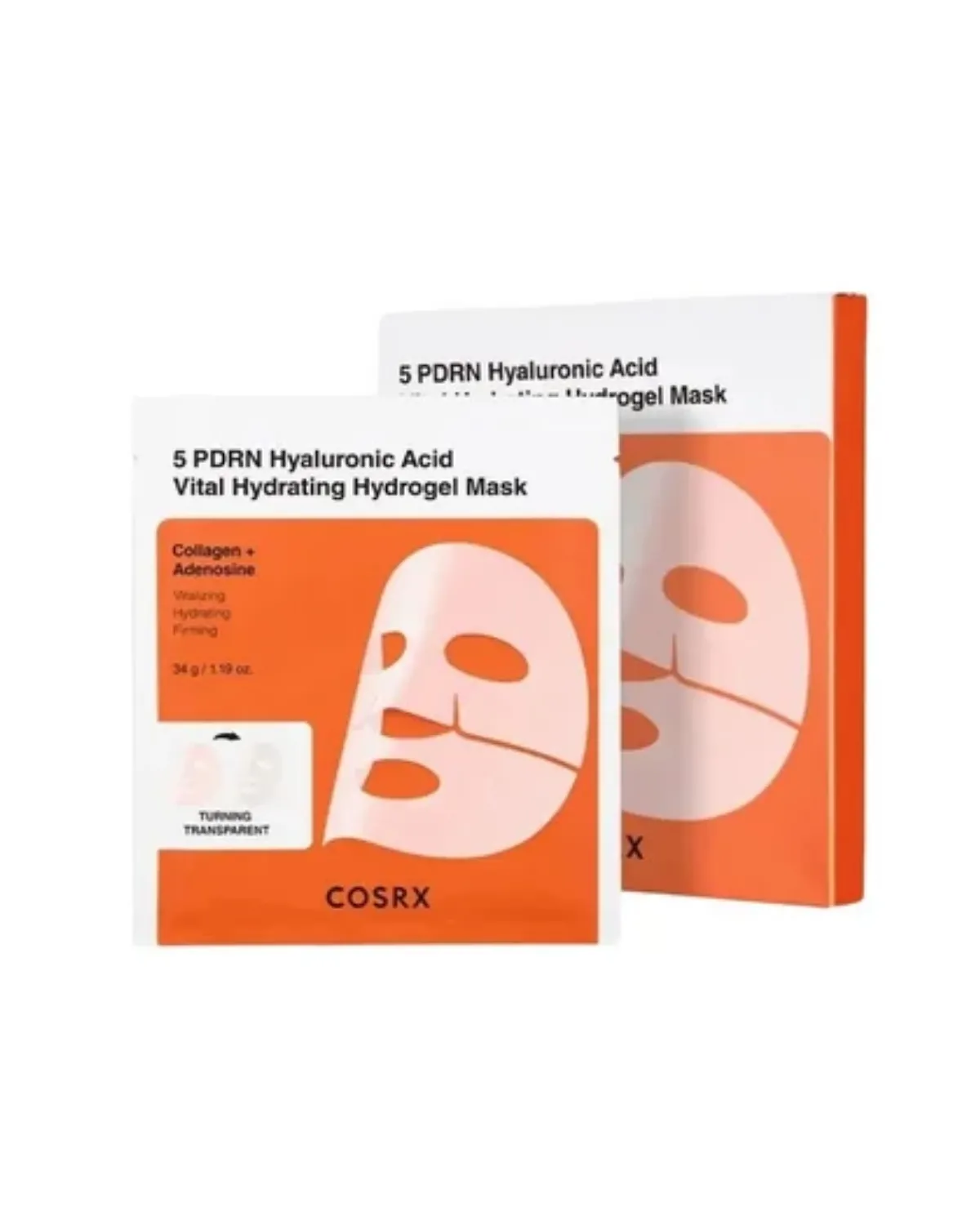 COSRX  5 PDRN HYALURONIC ACID VITAL HYDRATING HYDROGEL MASK 