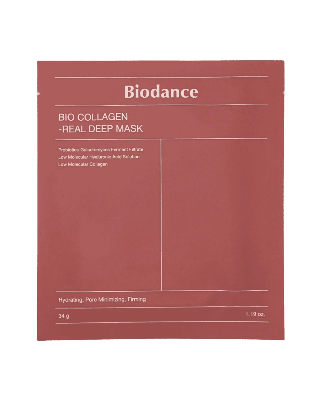 BIODANCE BIO-COLLAGEN MASKA ZE LICE 