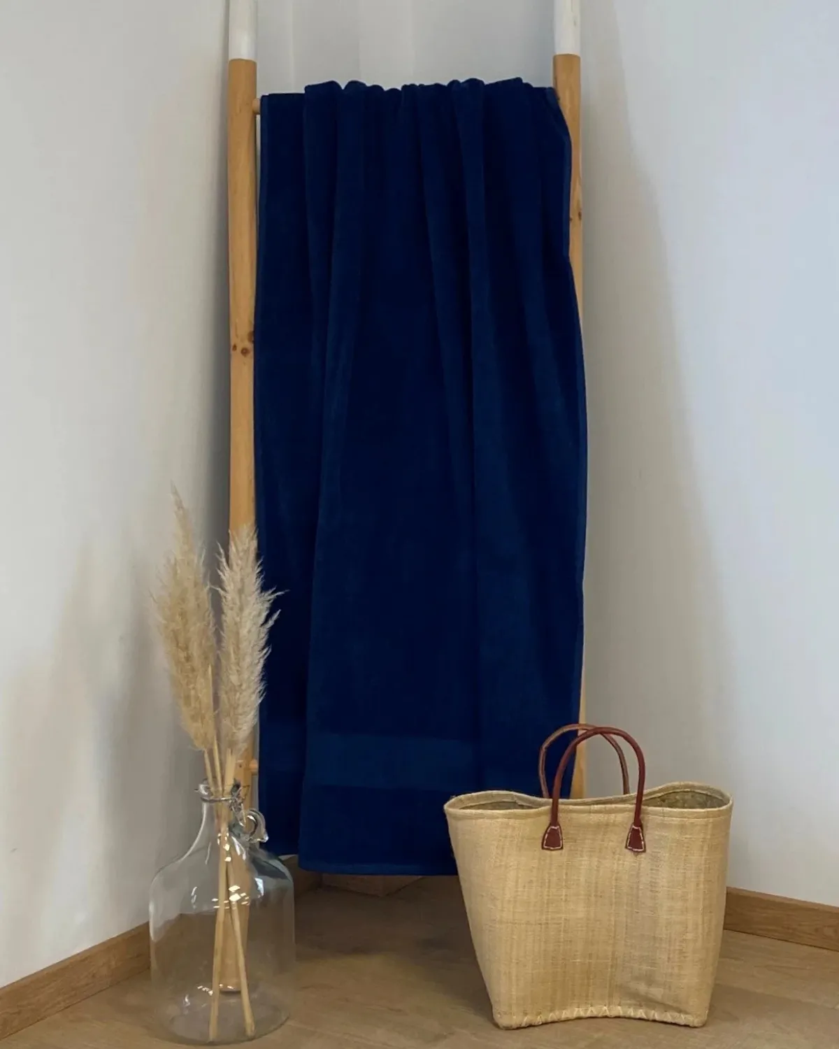 LA PLAGE PEŠKIR ZA PLAŽU CLASSY NAVY 90X180