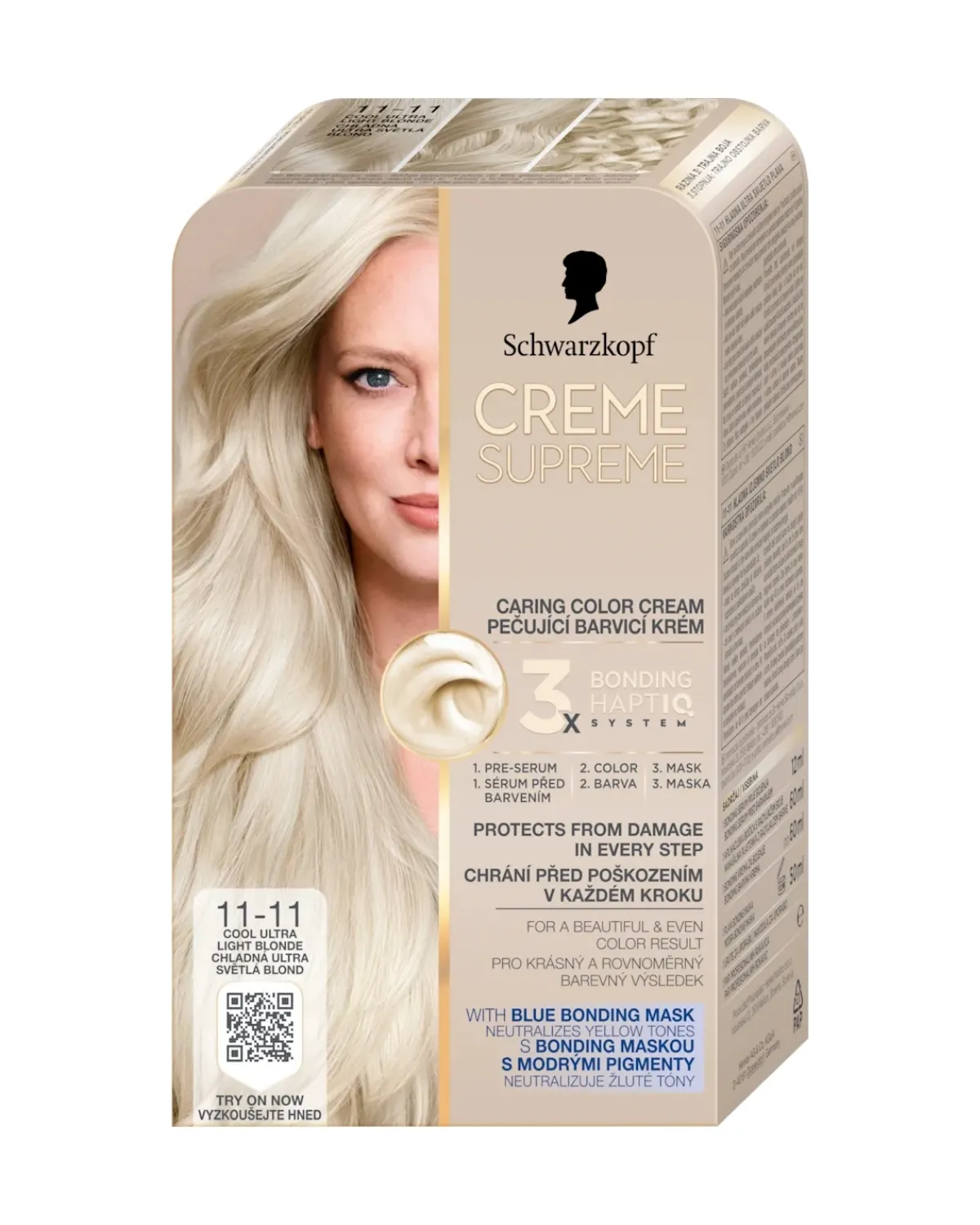CREME SUPREME 11-11 HLADNO ULTRA SVETLO PLAVA