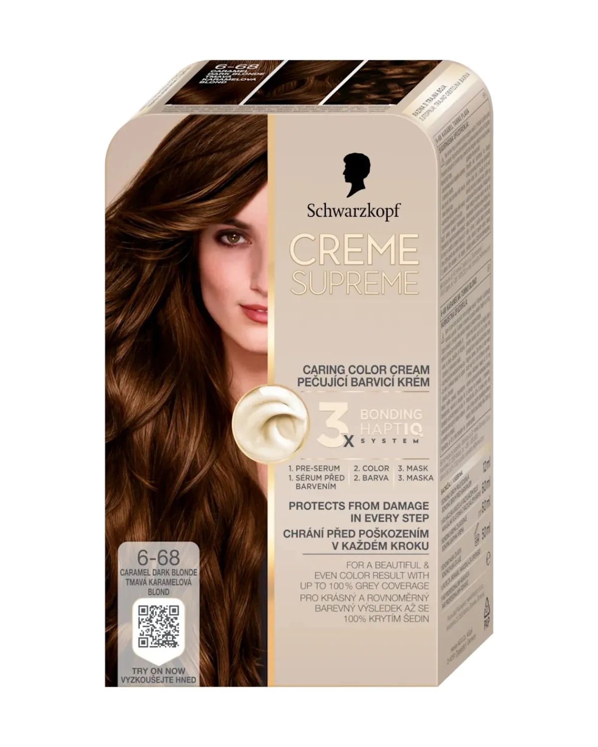 CREME SUPREME 6-68 KARAMEL TAMNO PLAVA 