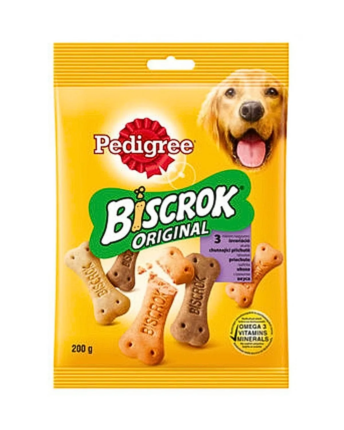 KEKSIĆI ZA PSE PEDIGREE BISCROK 200G 