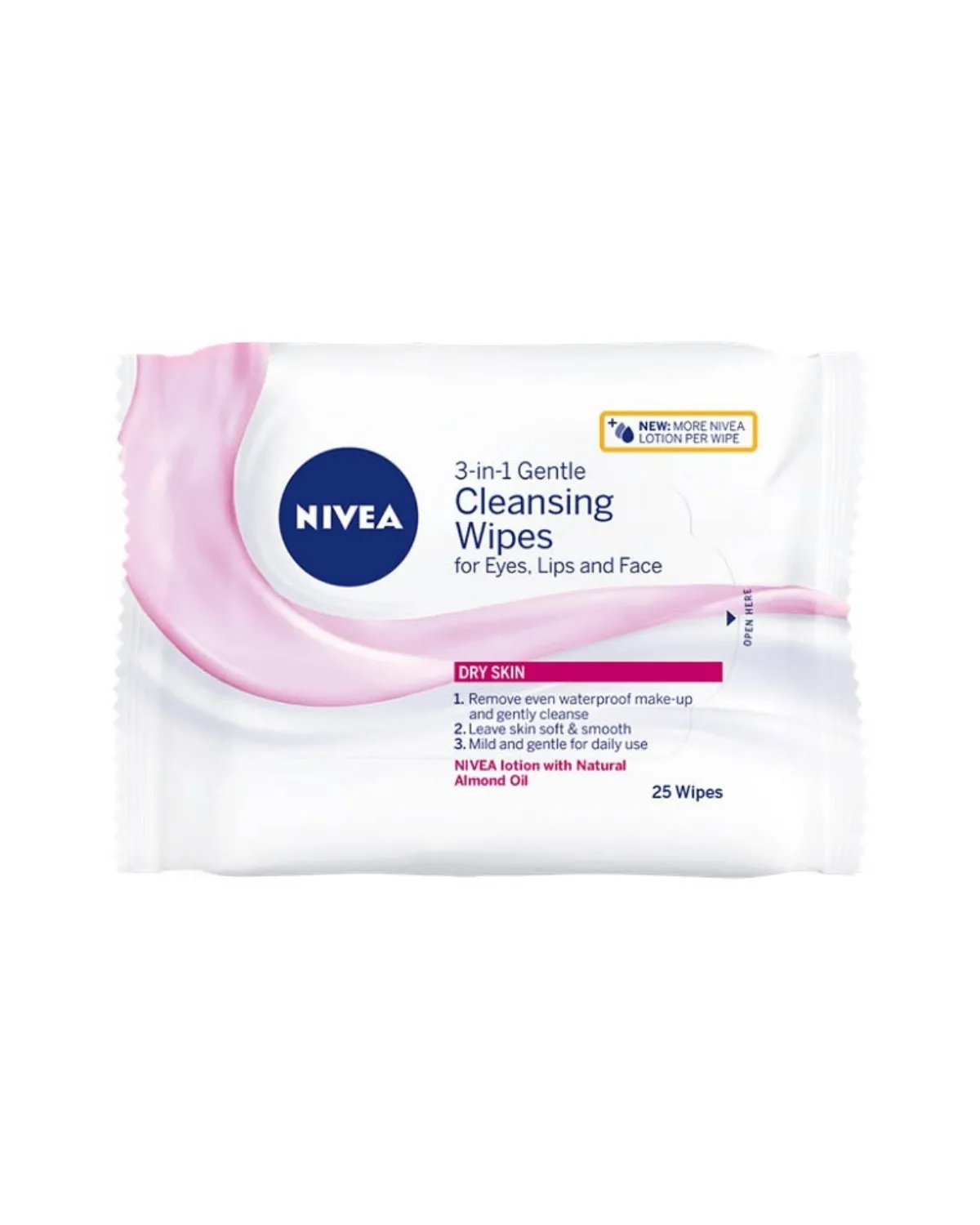 NIVEA VISAGE MARAMICE ZA CISCENJE LICA SUVA I OSJETILJIVA KOZA 25KOM 