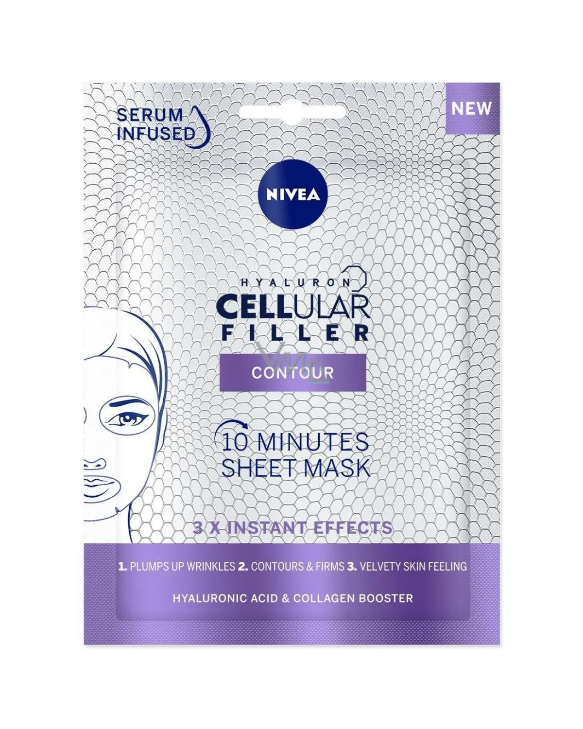 NIVEA cellural volume sheet maska 