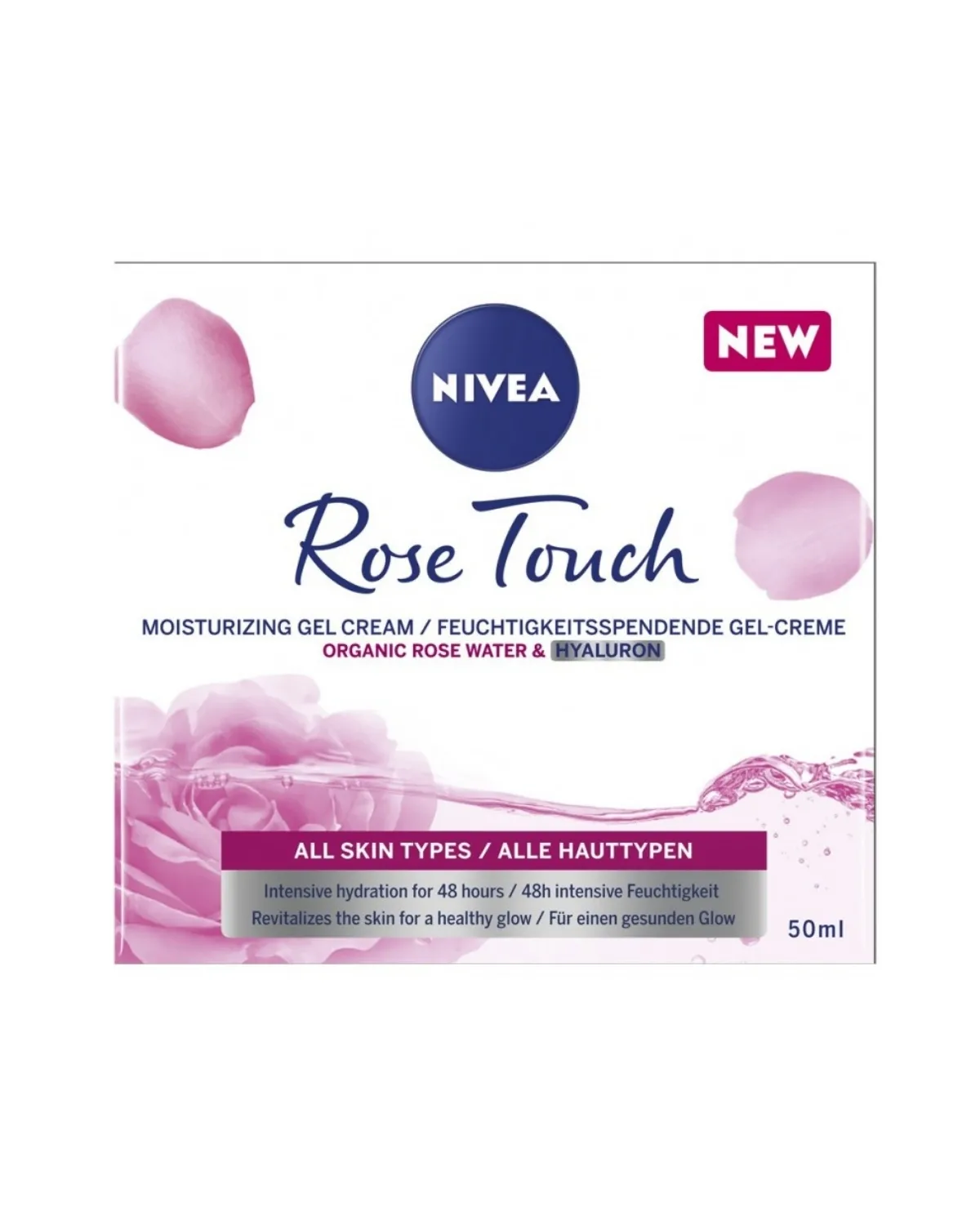 NIVEA GEL KREMA ZA LICE ROSE TOUCH 