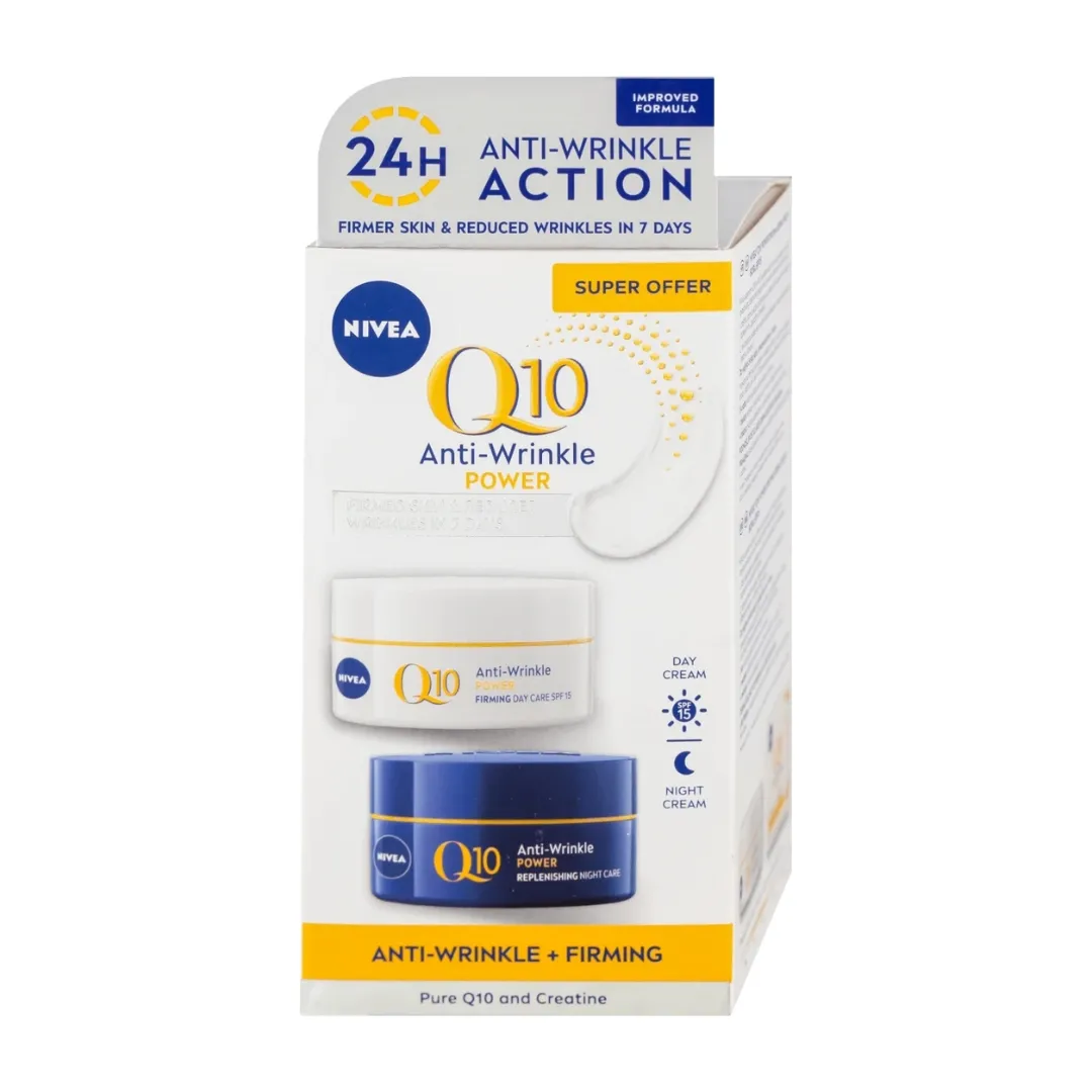 NIVEA KREME Q10 DUOPACK (DNEVNA I NOCNA) 