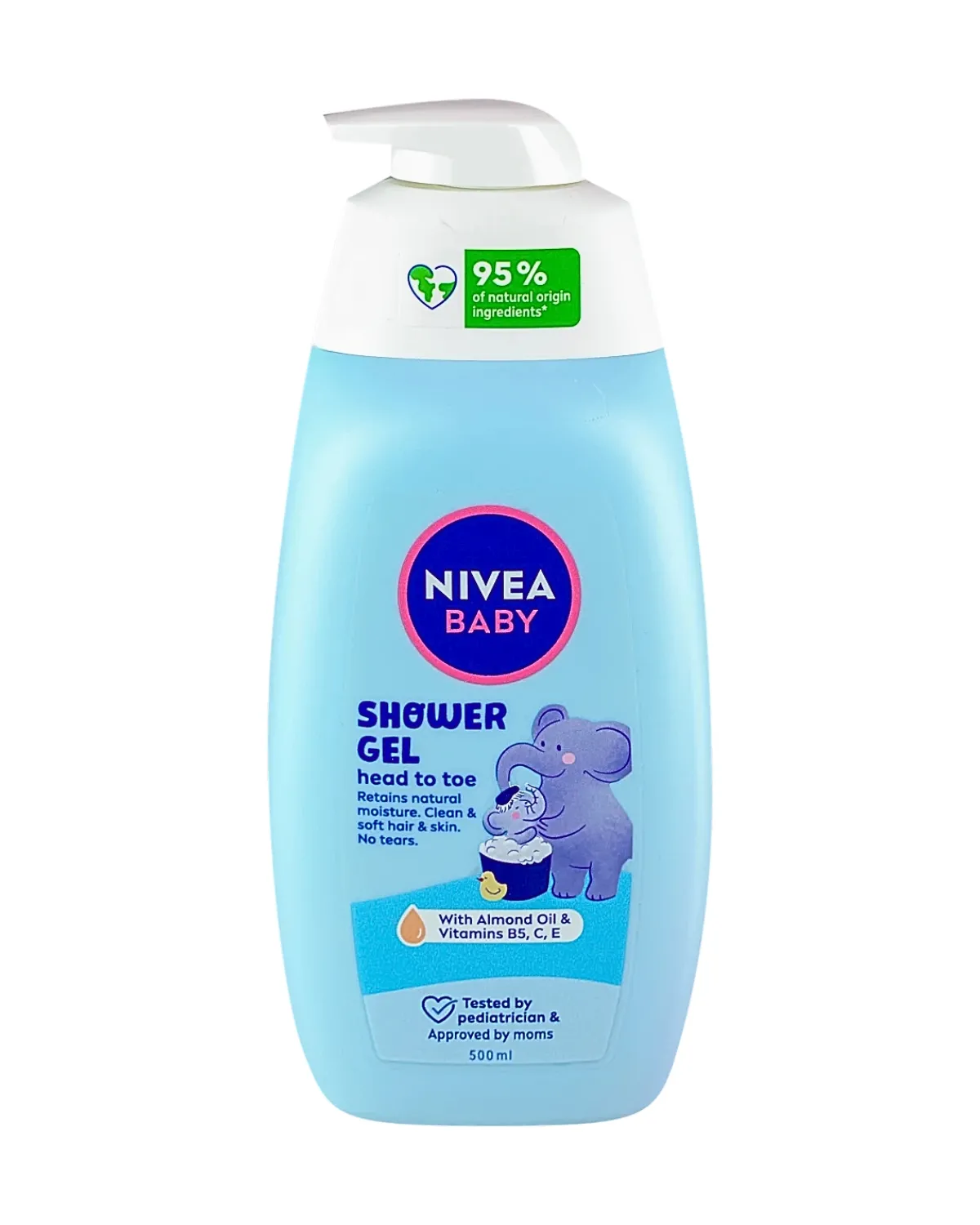NIVEA BABY SHOWER GEL HEAD TO TOE 500 ML 
