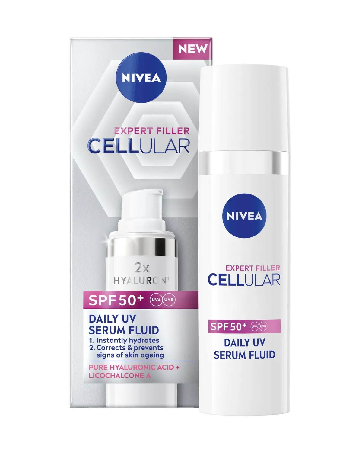 NIVEA SERUM FLUID CELLULAR EXPERT SPF50+ UV 30ML