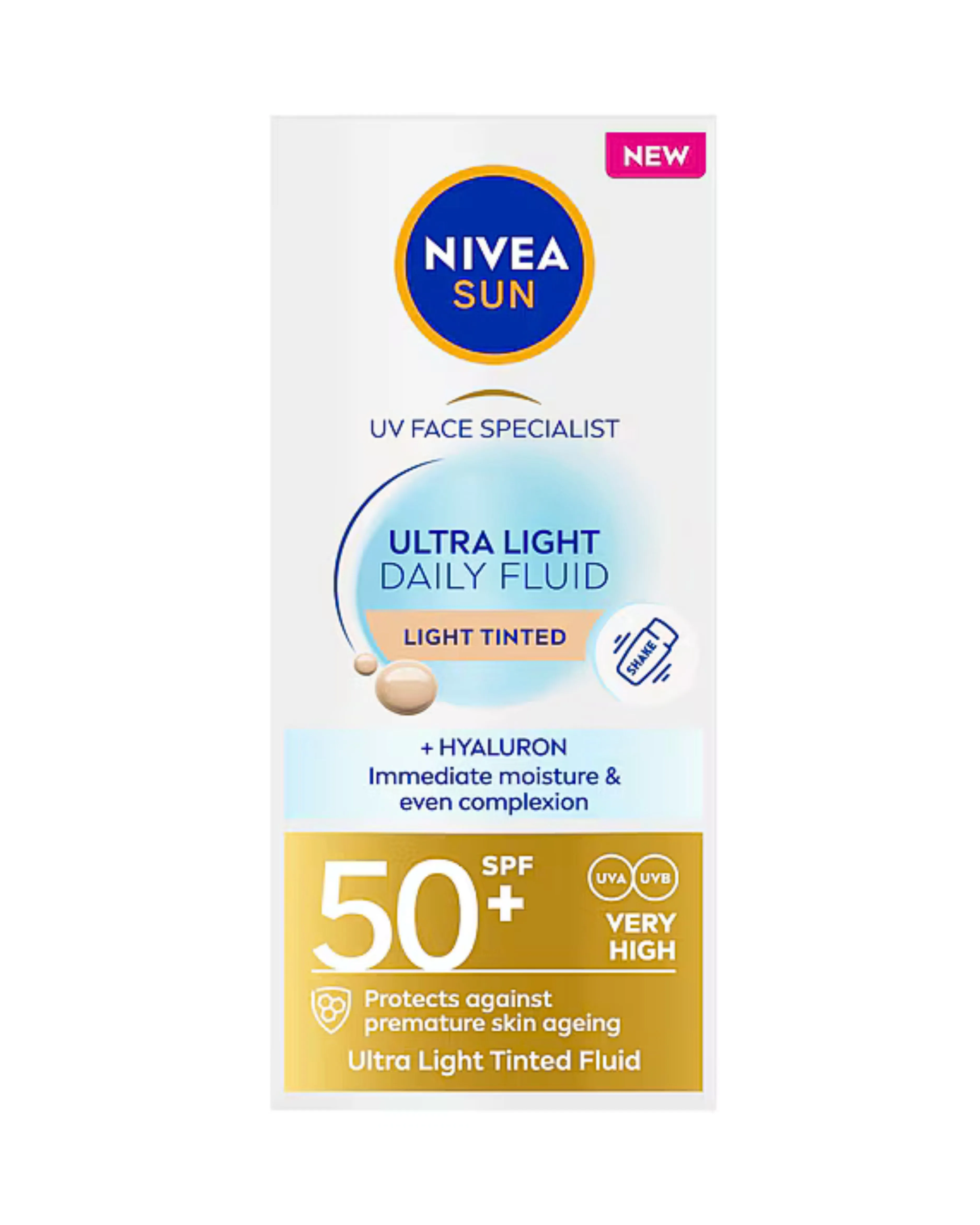 NIVEA SUN FLUID SVIJETLI SPF50+ 