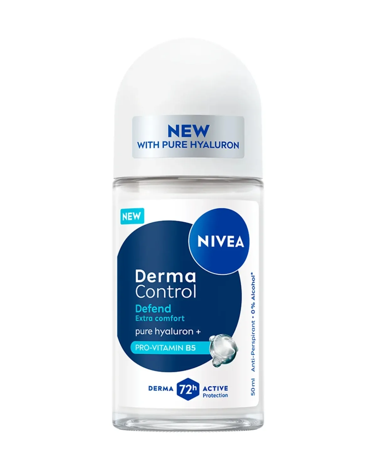 NIVEA ROLL-ON DERMA CONTROL DEFEND EXTRA COMFORT 50 ML 