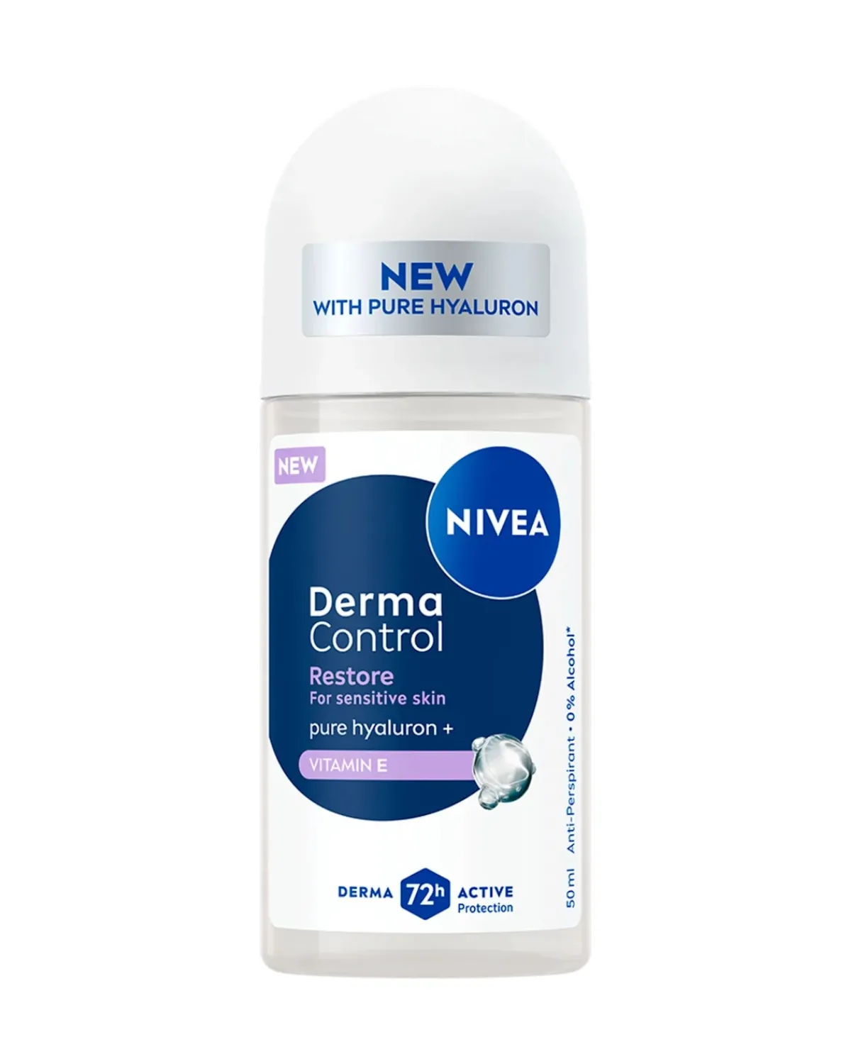 NIVEA ROLL-ON DERMA CONTROL RESTORE SENSITIVE SKIN 50 ML 