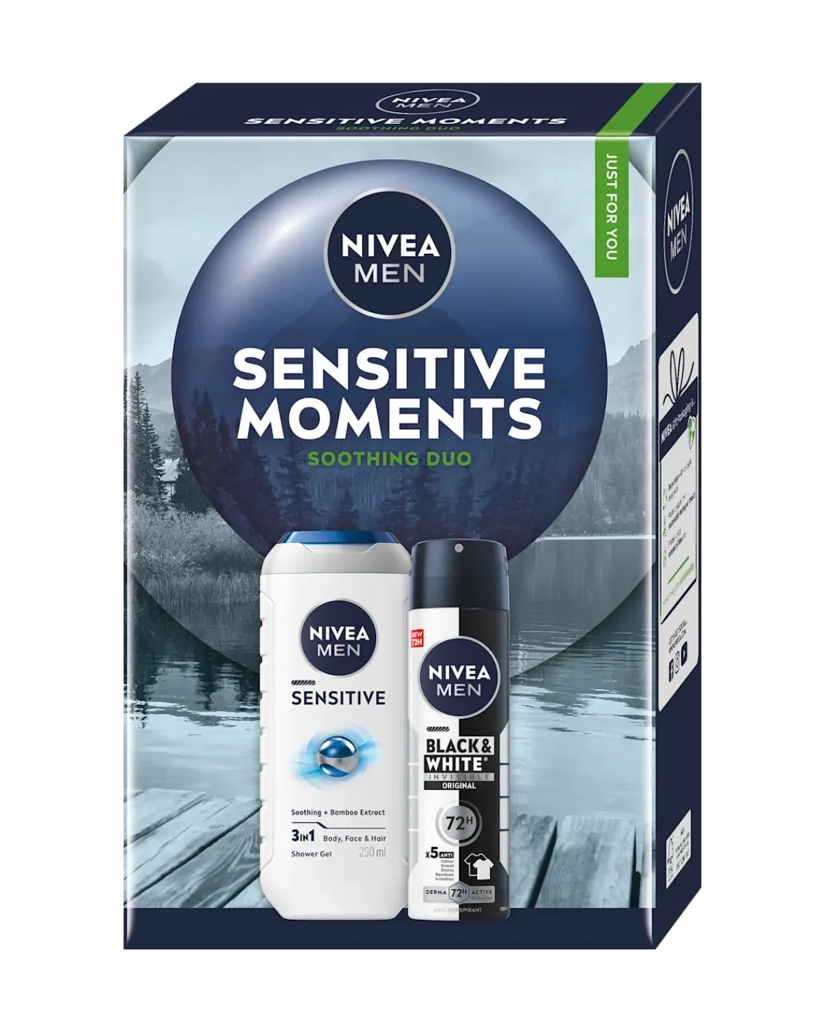NIVEA SET MEN 2025 SENSITIVE MOMENTS BOX