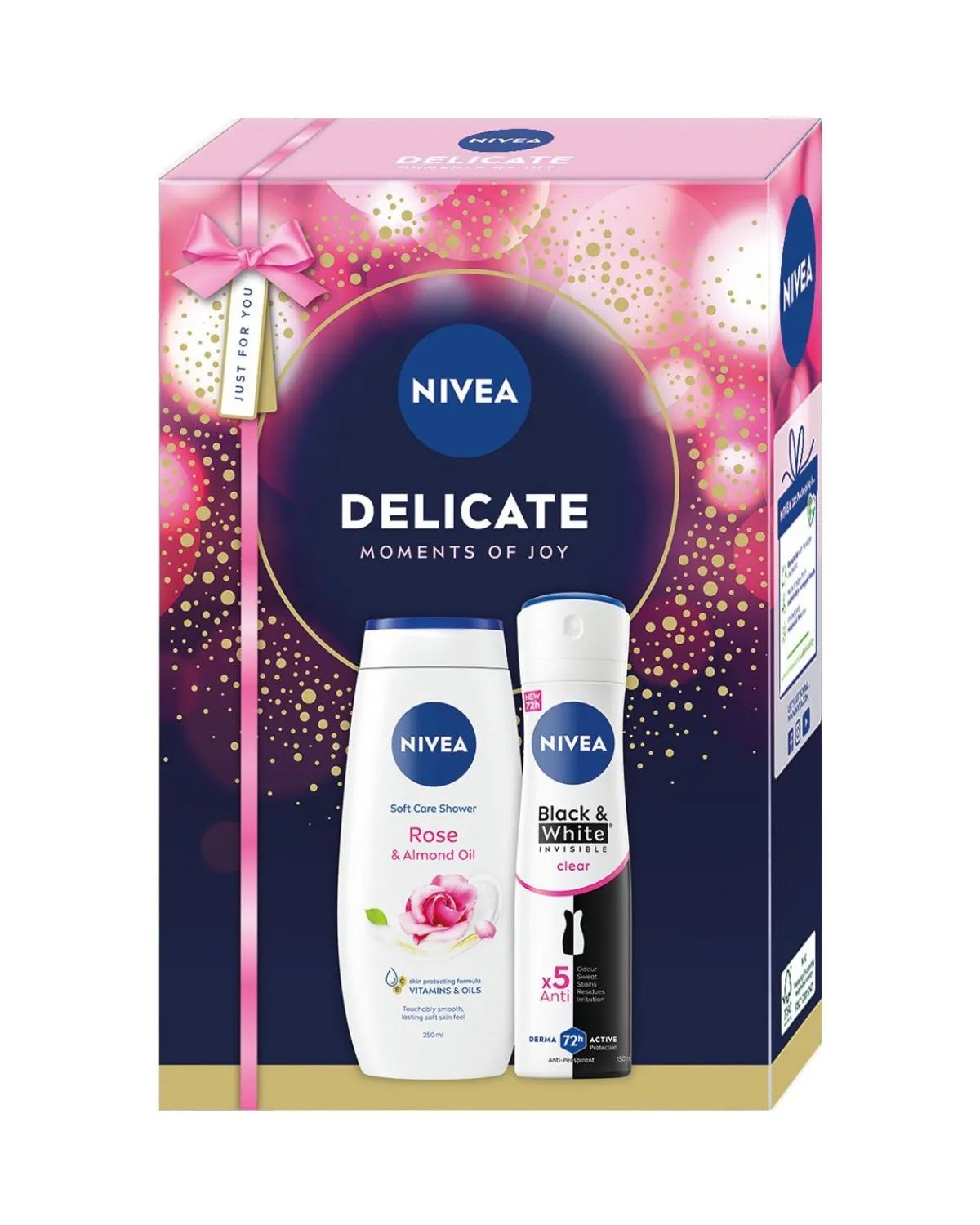 NIVEA SET WOMAN XMAS 2025 DELICATE CARE BOX