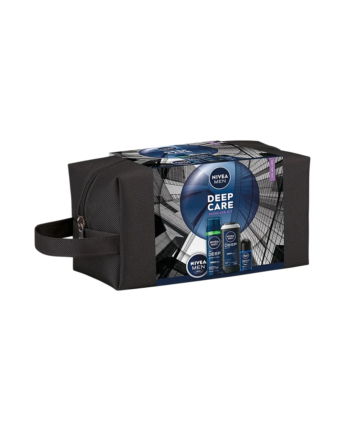 NIVEA MEN DEEP CARE - POKLON SET U NESESERU 