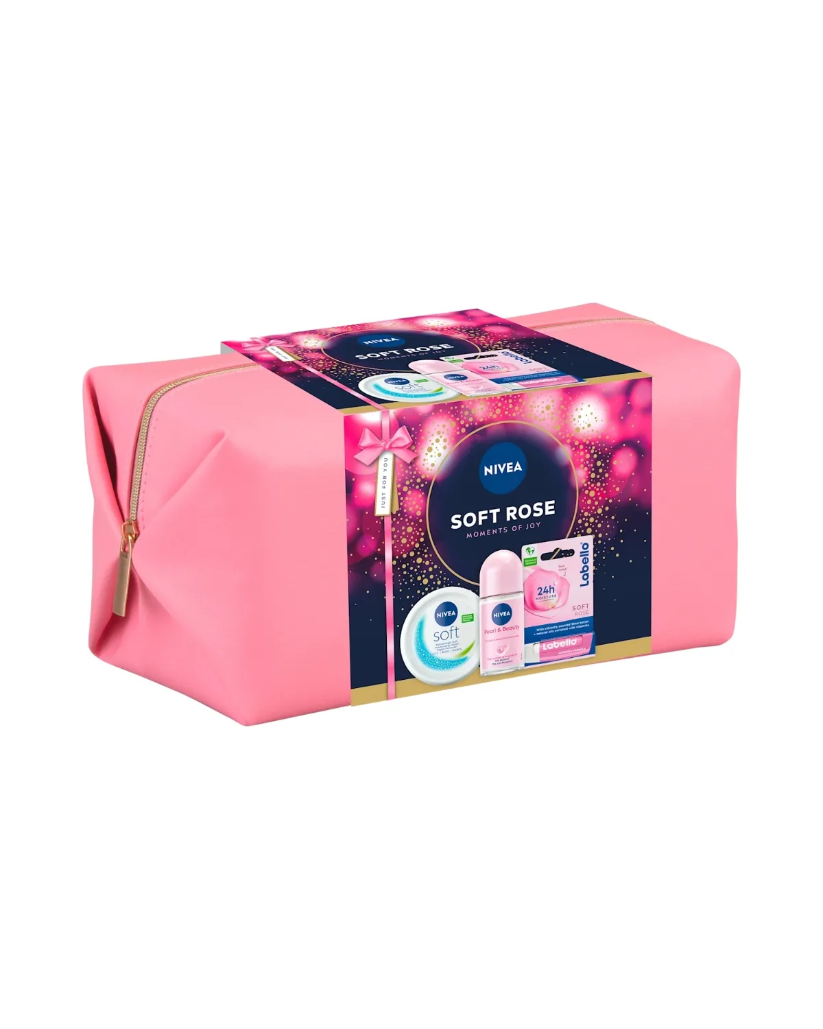 NIVEA SET WOMAN XMAS 2025 SOFT ROSE  BAG