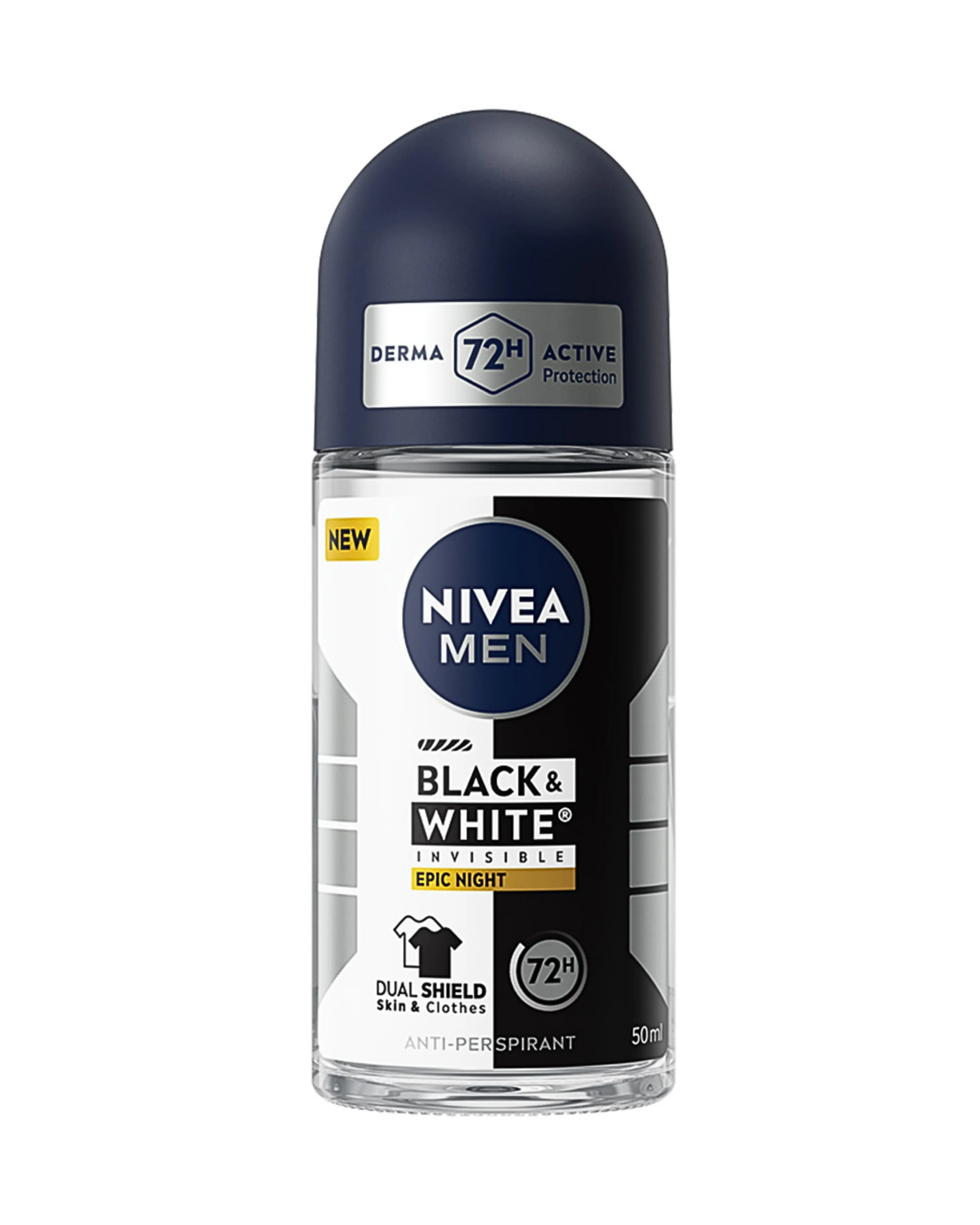 NIVEA ROLL ON MUŠKI B&W EPIC NIGHT 50ML 