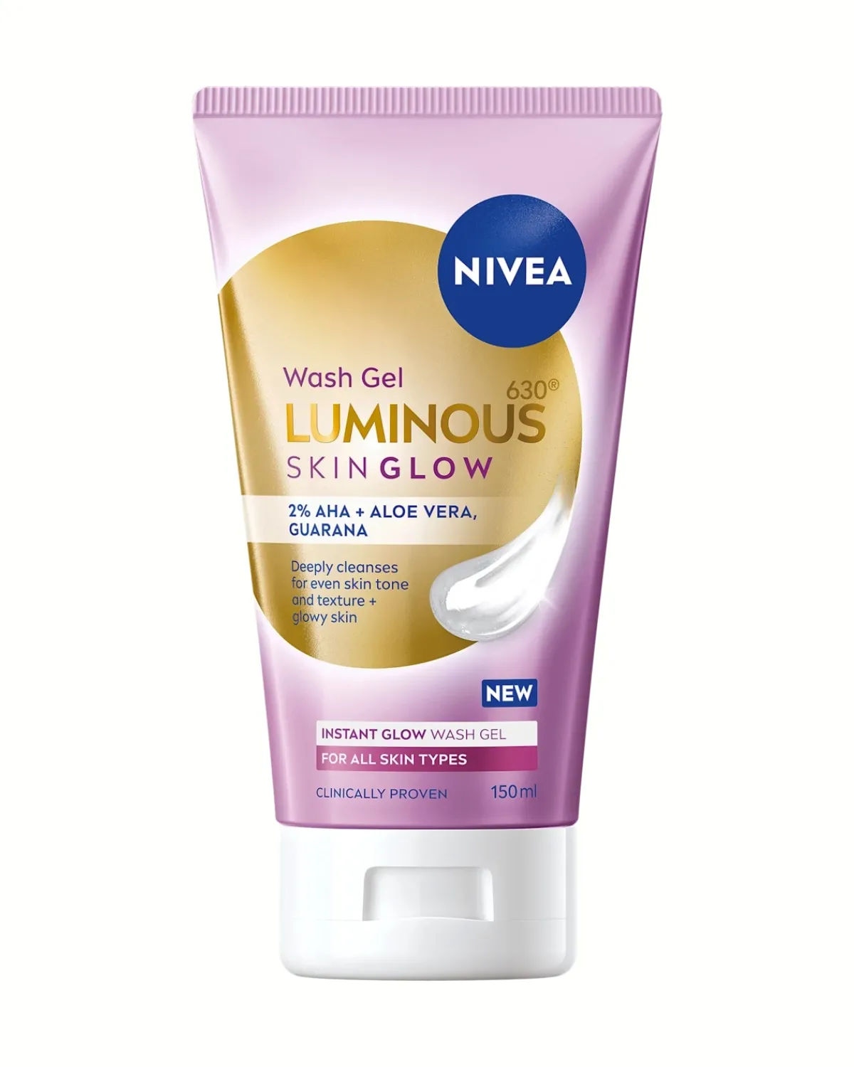 NIVEA LUMINOUS 630 SKIN GLOW GEL ZA ČIŠĆENJE LICA 150ML 