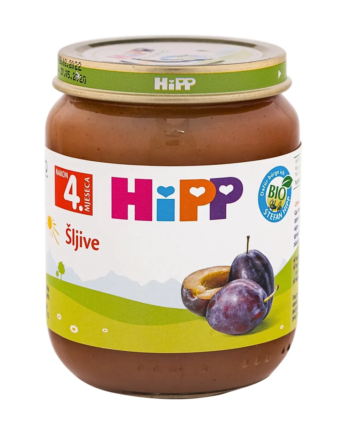 HIPP KAŠICA -ŠLJIVA 125G 