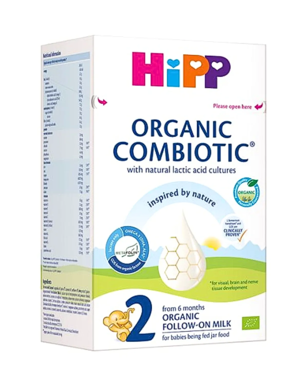 MLIJEKO  HIPP ORGANIC COMBIOTIC 2 - 400G 