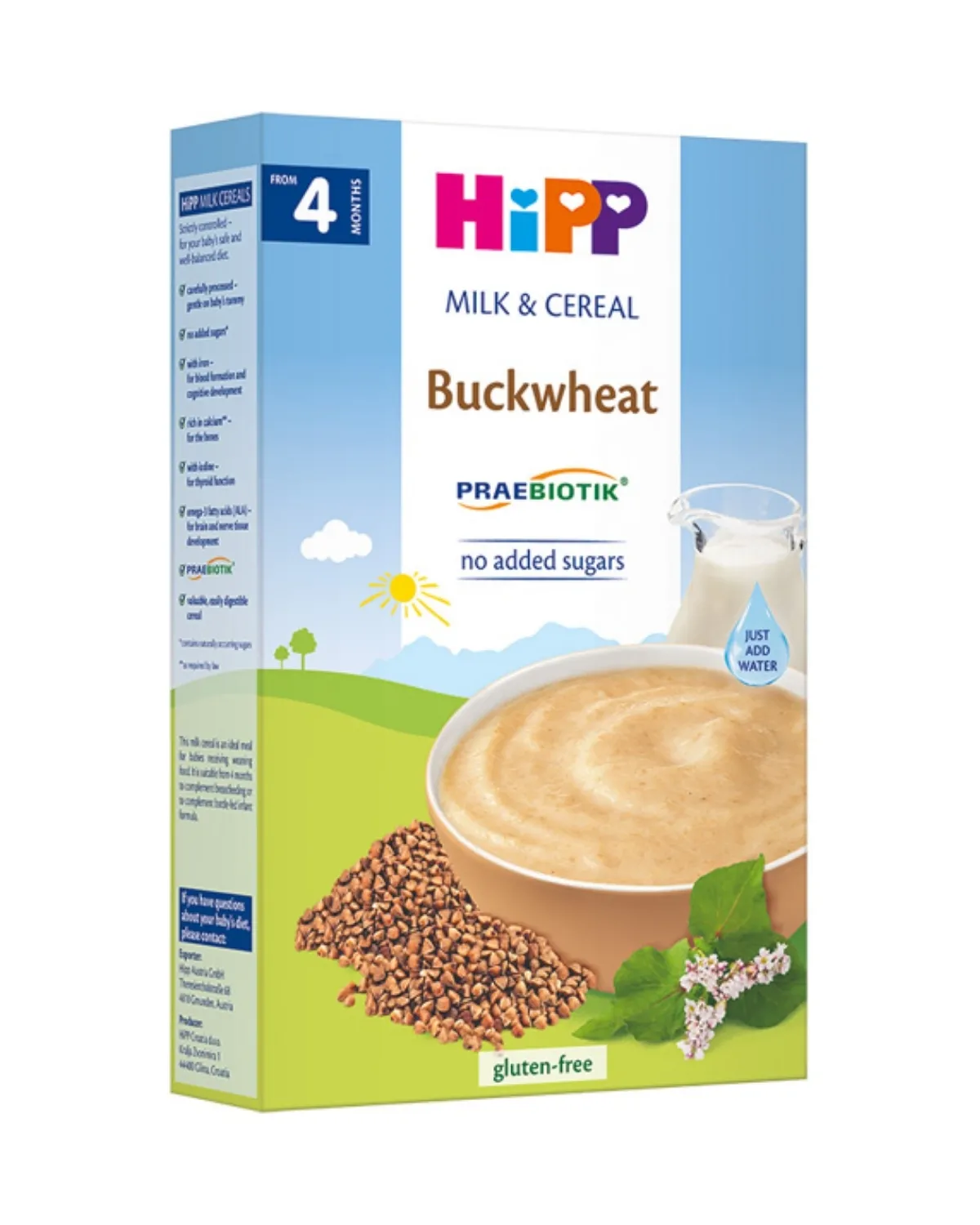 HIPP INSTANT KAŠA HELJDA SA PROBIOTIKOM - 4MJ 