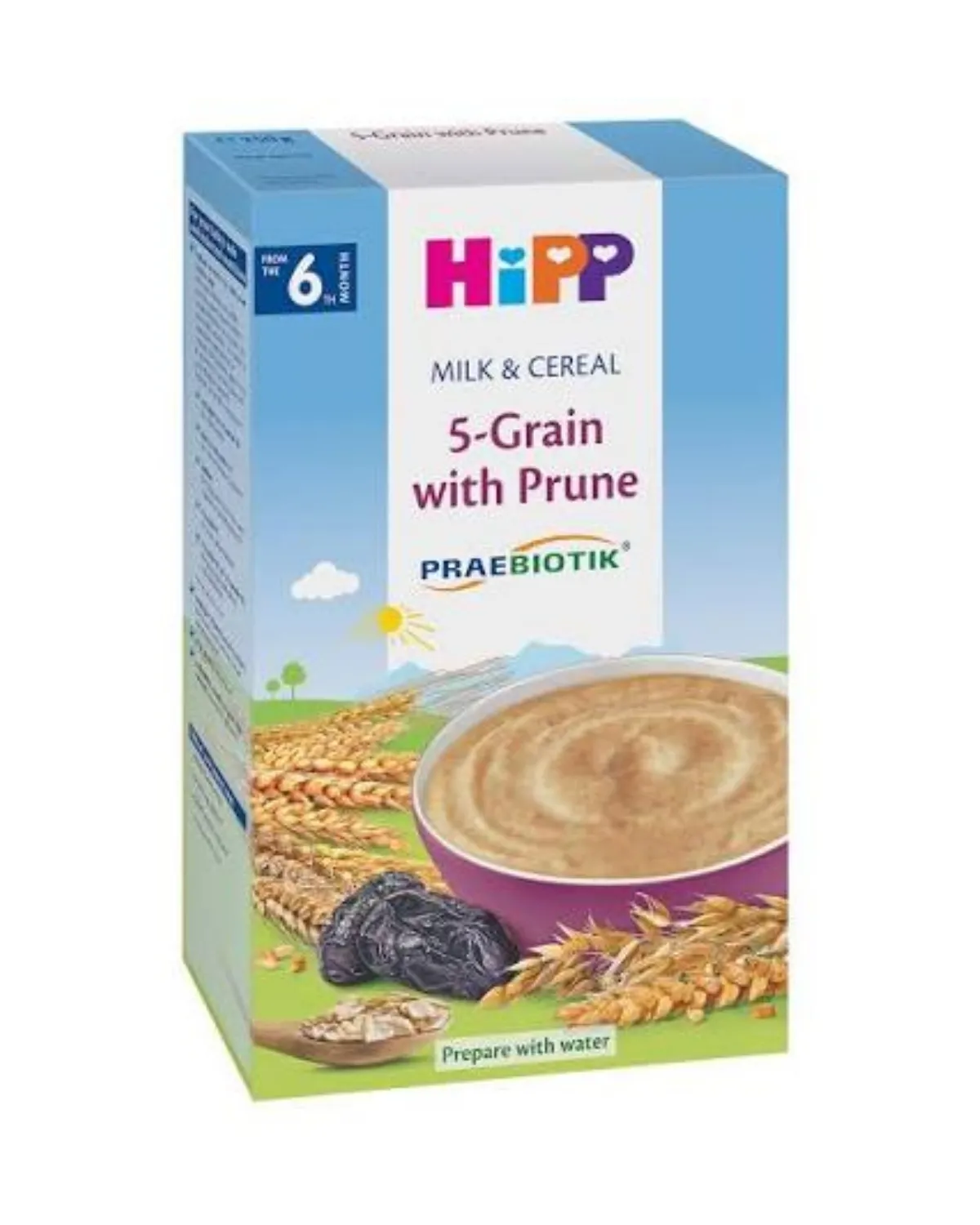HIPP INSTANT MLIJEČNA KAŠA -PET VRSTA ŽITARICA 