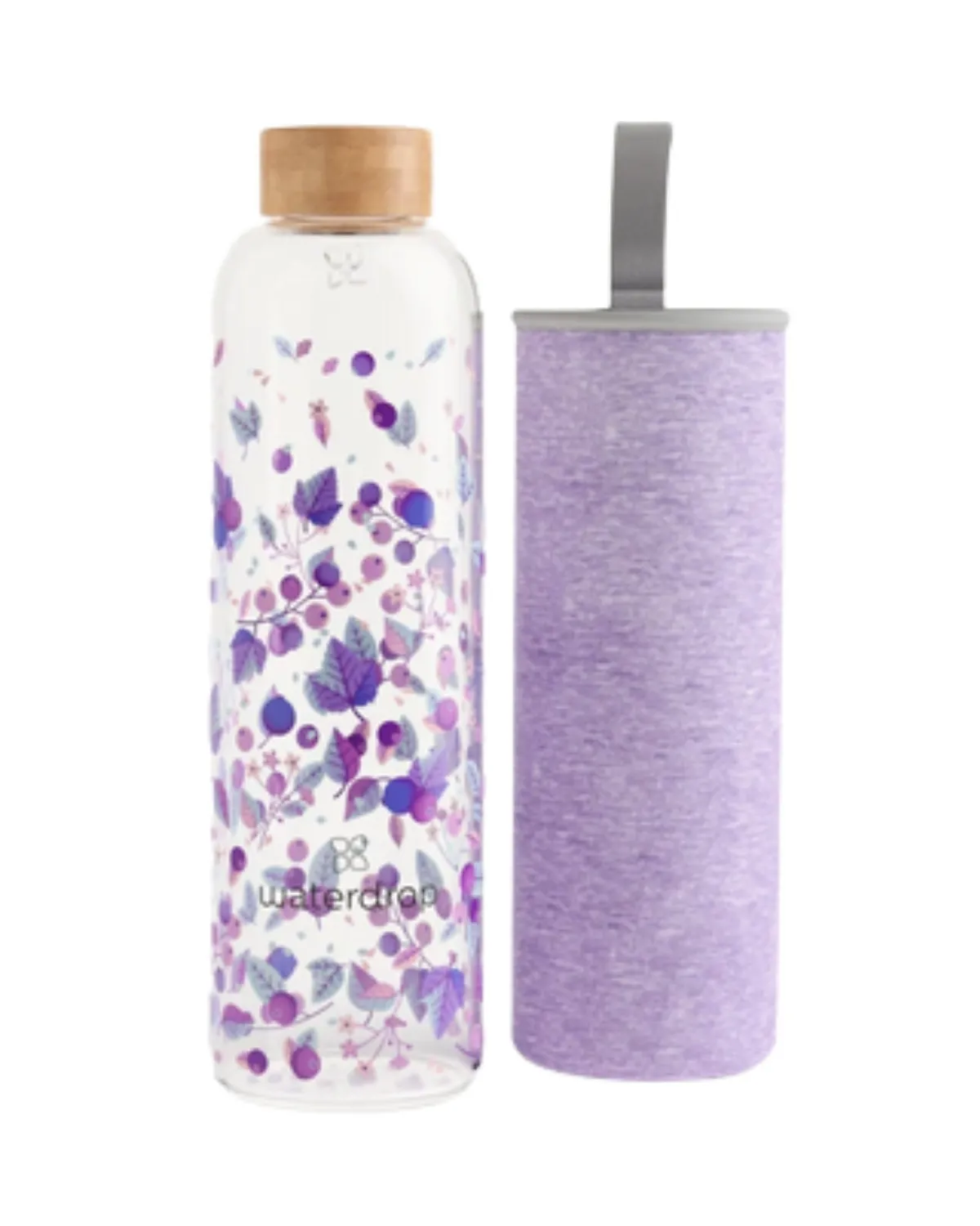 WATERDROP GLASS BOTTLE BOOST 600ML 