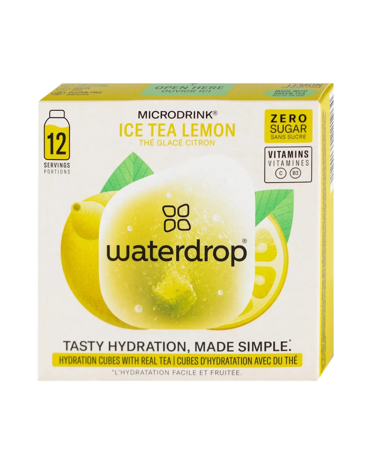 WATERDROP MICRODRINK ICE TEA LEMON 