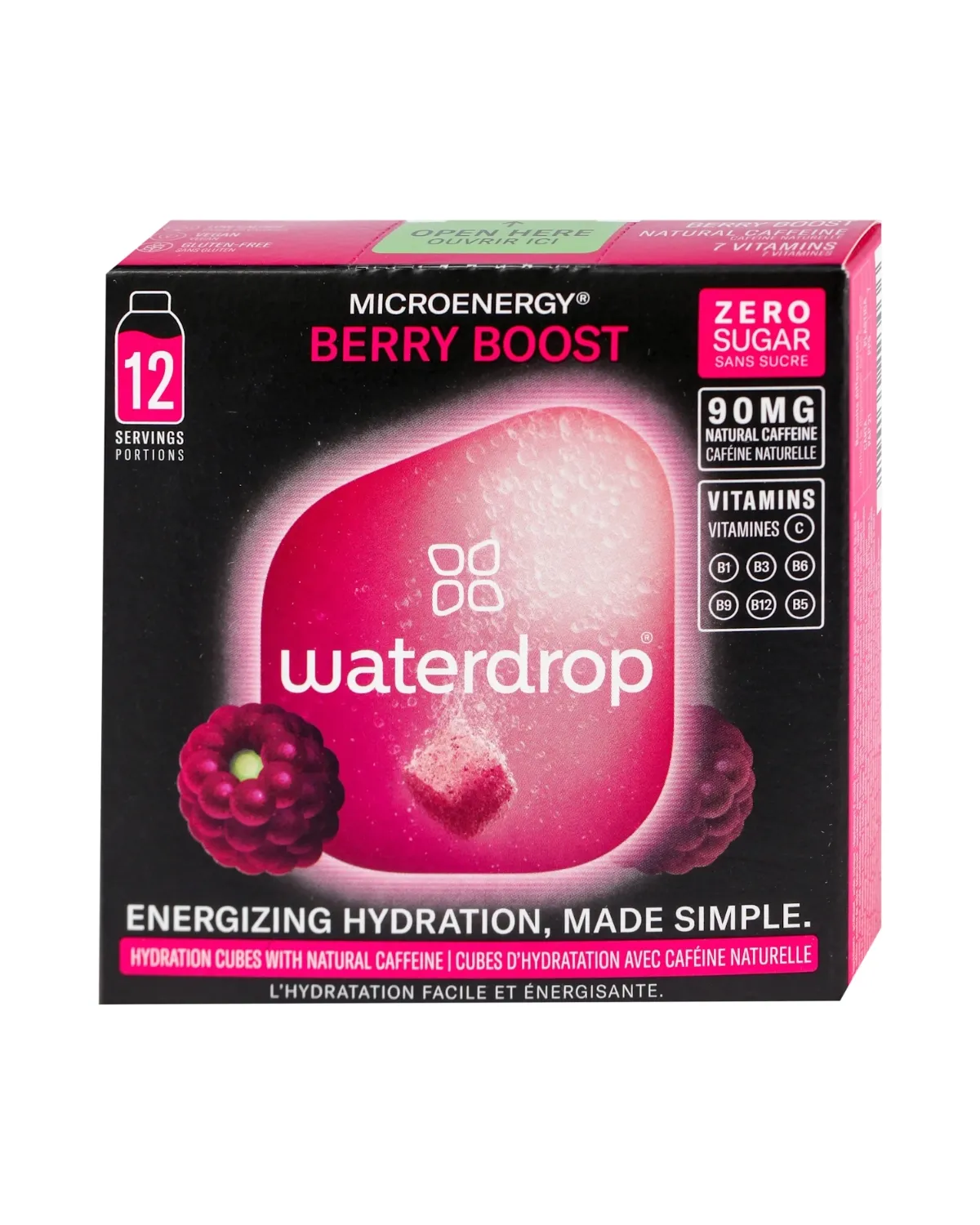 WATERDROP  MICROENERGY BERRY BOOST 