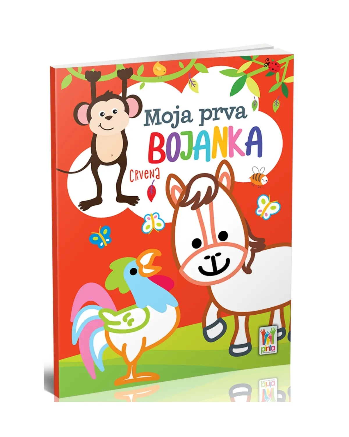 MOJA PRVA BOJANKA - CRVENA 