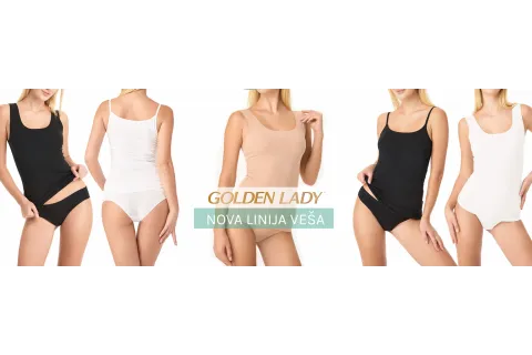Otkrijte novu Golden Lady Underwear liniju donjeg veša od ORGANSKOG PAMUKA za nevidljiv efekat!