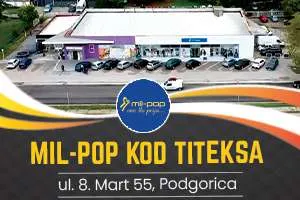 Renovirana Mil-Pop radnja kod Titeksa