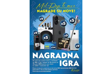 Nagradna igra - Finalno izvlačenje