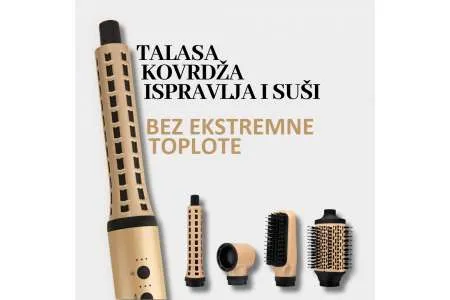 Demeliss Airflow Styler: Frizura kao iz salona, kod kuće!