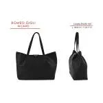 TORBA Z.LORETTA  RG MILANO B4240 NERO 