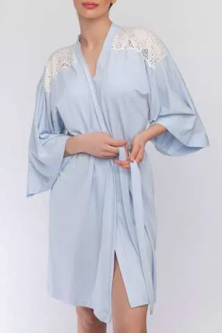 ALMA RAS KIMONO IRIS SVIJETLO PLAVA