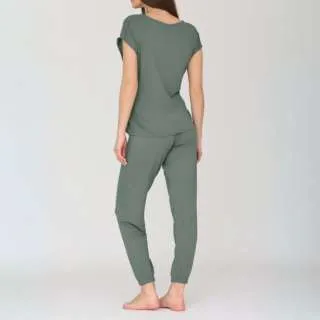 A.RAS Z.LOUNGE SET PANTALONE I MAJICA DANIA M.ZELENA 44 2024