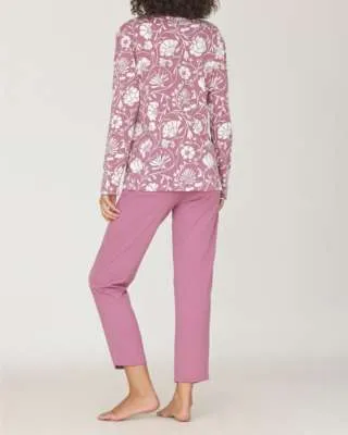 A.RAS Z.PIDZAMA D-R ESMA DEZEN CVIJECE-MAUVE 50 2024 