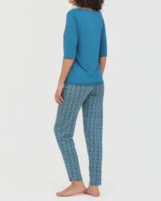 ALMA-RAS PIDŽAMA EDA 3/4 RUKAV 