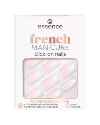 ESSENCE VJ. NOKTI FRENCH MANICURE CLICK-ON NAILS 02