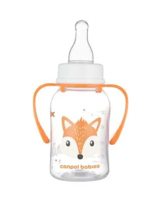 CANPOL BABIES FLAŠICA SA DRŠKOM 120ML ORANGE 