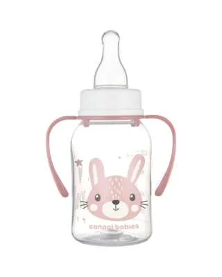 CANPOL BABIES FLAŠICA SA DRŠKOM 120ML PINK 