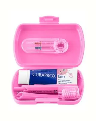 CURAPROX DJEČIJI PUTNI SET ROZI 