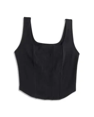 COTONELLA CROP TOP ADC67E501 NERO 5