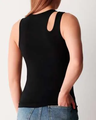 COTONELLA CROP TOP ADC70E501 NERO 5