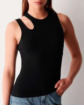 COTONELLA CROP TOP ADC70E501 NERO 5