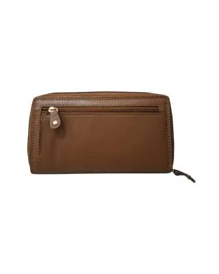 FOX P.FOGLIO DONNA PELLE RG MILANO P1013 CUOIO