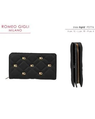 NOVČANIK ŽENSKI INGRID NERO ROMEO GIGLI MILANO