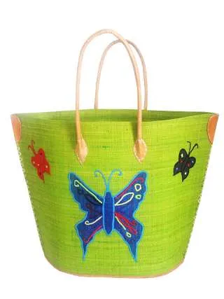 LA PLAGE TORBA ZA PLAZU S AVEC POCHON BUTTERFLY